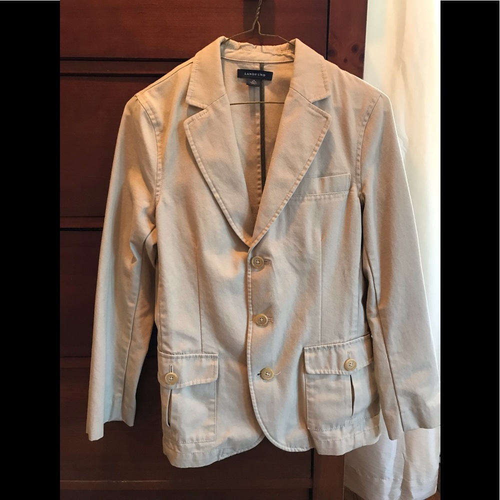 Lands’ End boys blazer